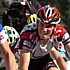 Frank Schleck dans la roue de Michael Rogers pendant la 6ème étape du Tour de Suisse 2005